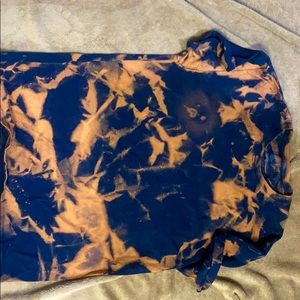 Navy Acid Washed T-Shirt